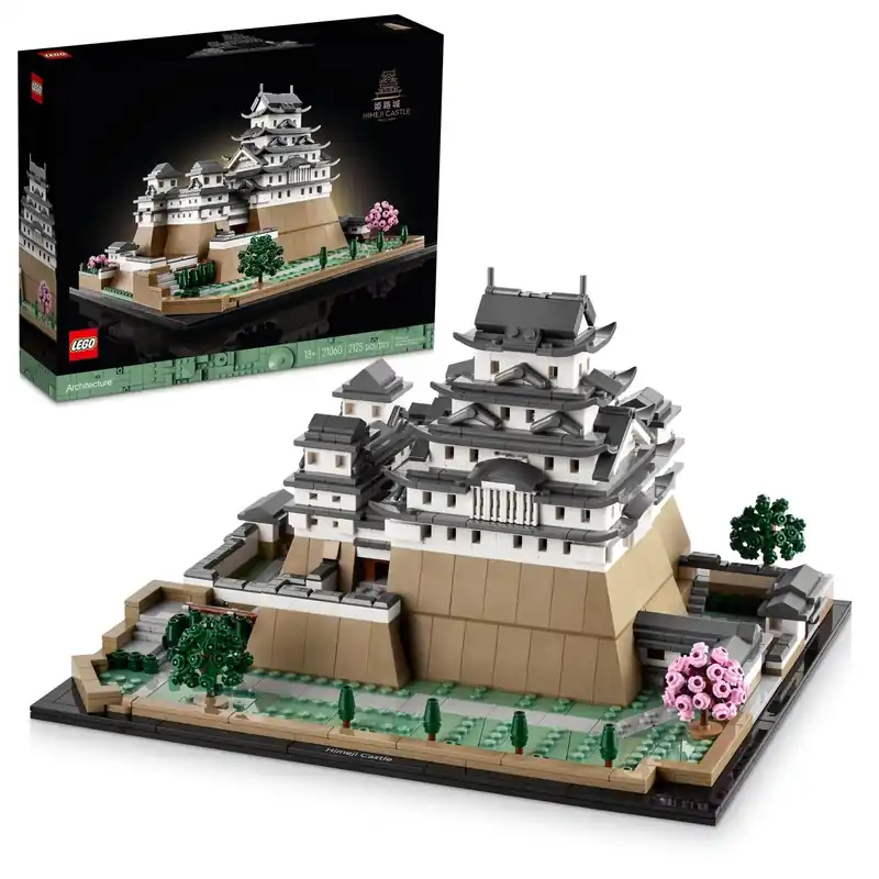 21060 Himeji Castle Building Toy Set For Creative Construction