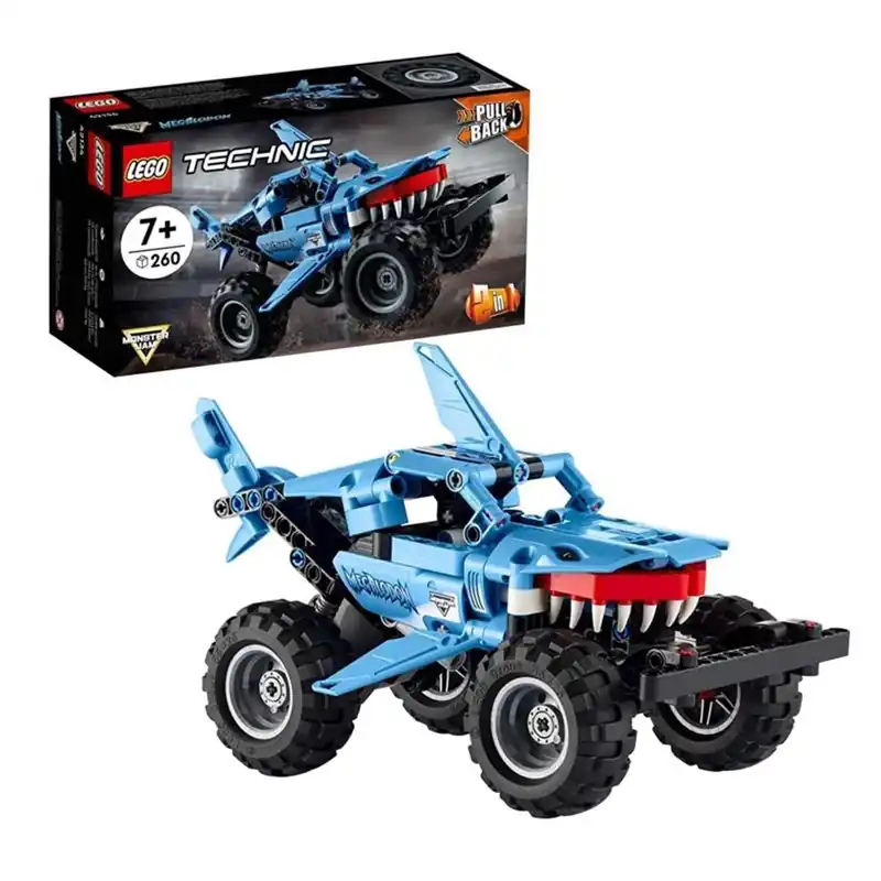 Technic 42134 Monster Jam Shark Plastic Multicolored 260 Pc