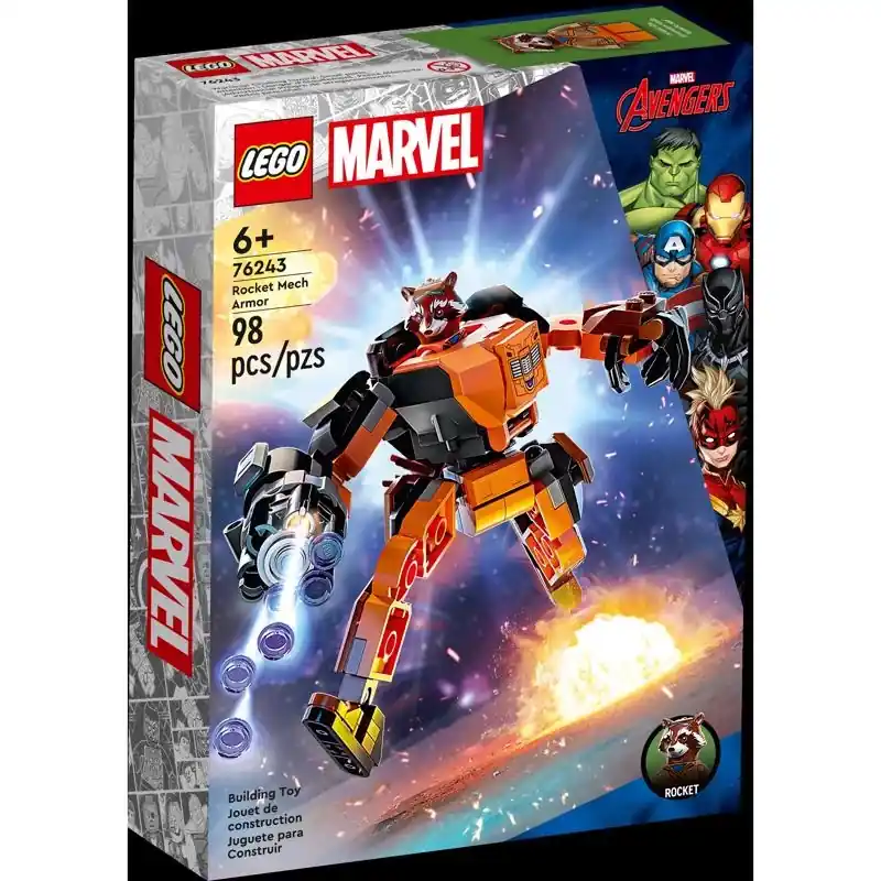 Super Hereos 76243 Tbd Lsh 3 - Super Hereos Plastic Multicolored 98 Pc