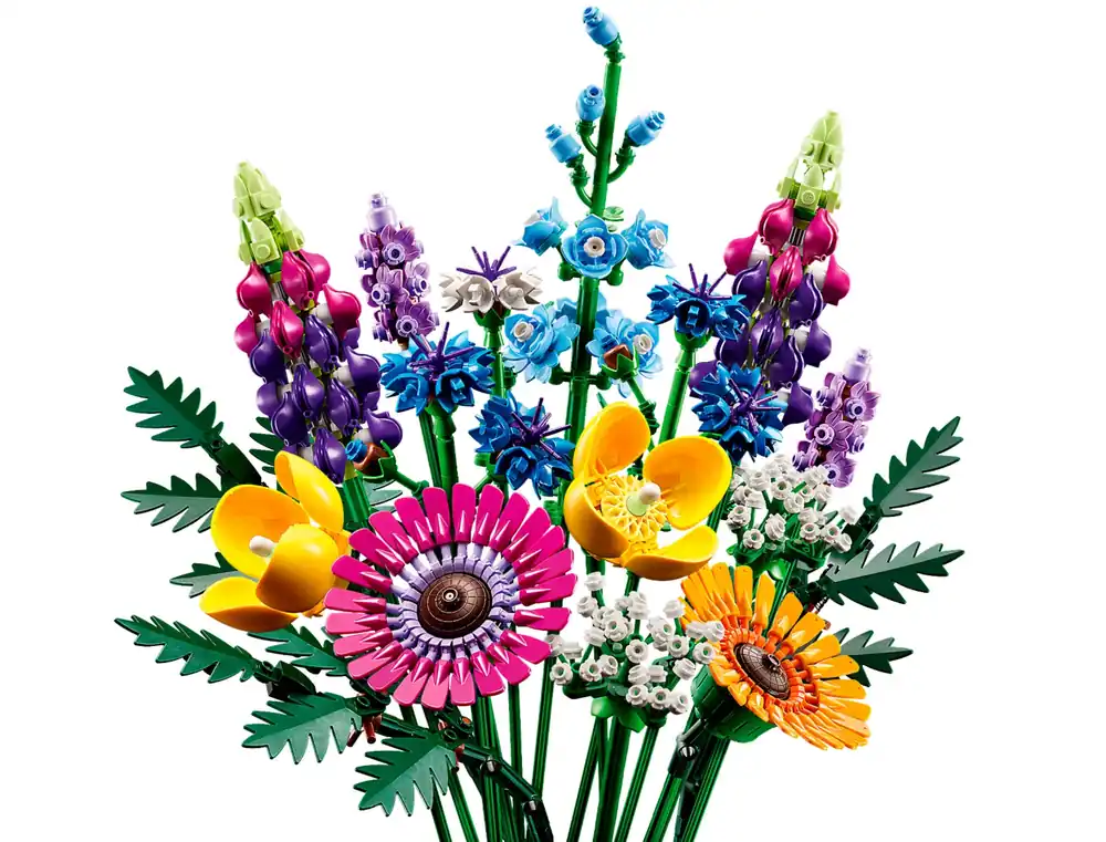Botanical Collection Icons Building Kit Multicolored 939 Pc