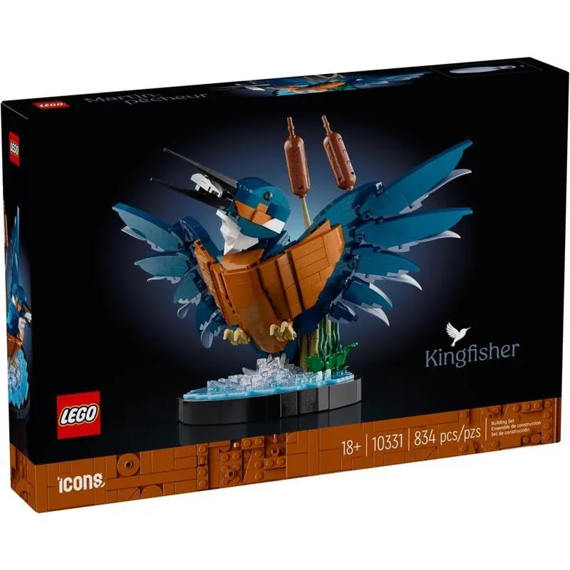 10331 Kingfisher Bird Toy - Realistic Construction For Kids