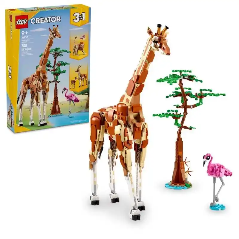 Creator Creator Lego Creator Creator Wild Safari Animals Multicolor 780 Pc