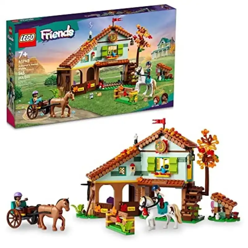 41745 Autumn‘s Horse Stable Playset For Creative Construction Fun