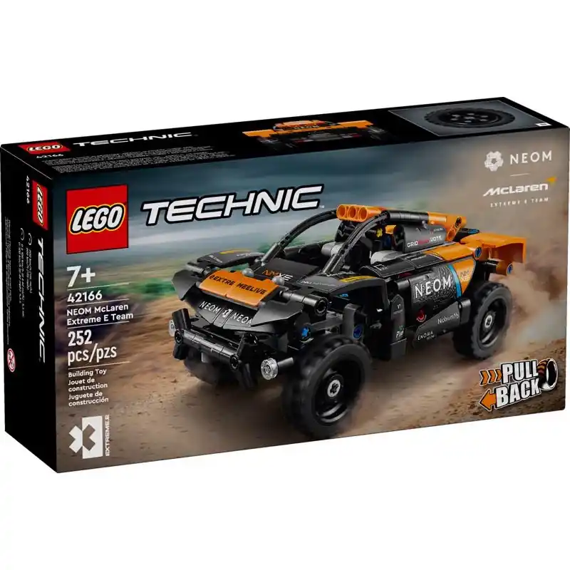 Technic Neom Mclaren Race Car Multicolored 252 Pc