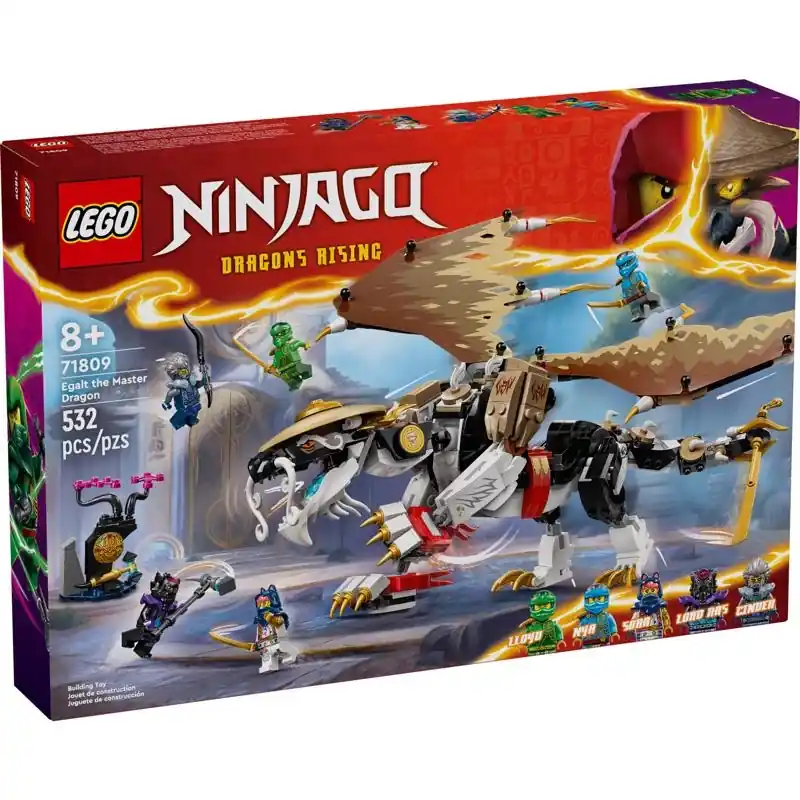 Ninjago Egalt The Master Dragon Multicolor, Model 71809, 8+ Years