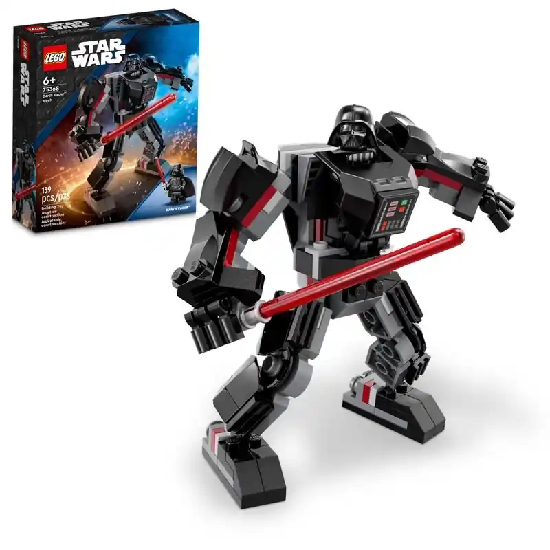 Star Wars Darth Vader Mech Toy 139 Pieces Model 75368 Multicolored
