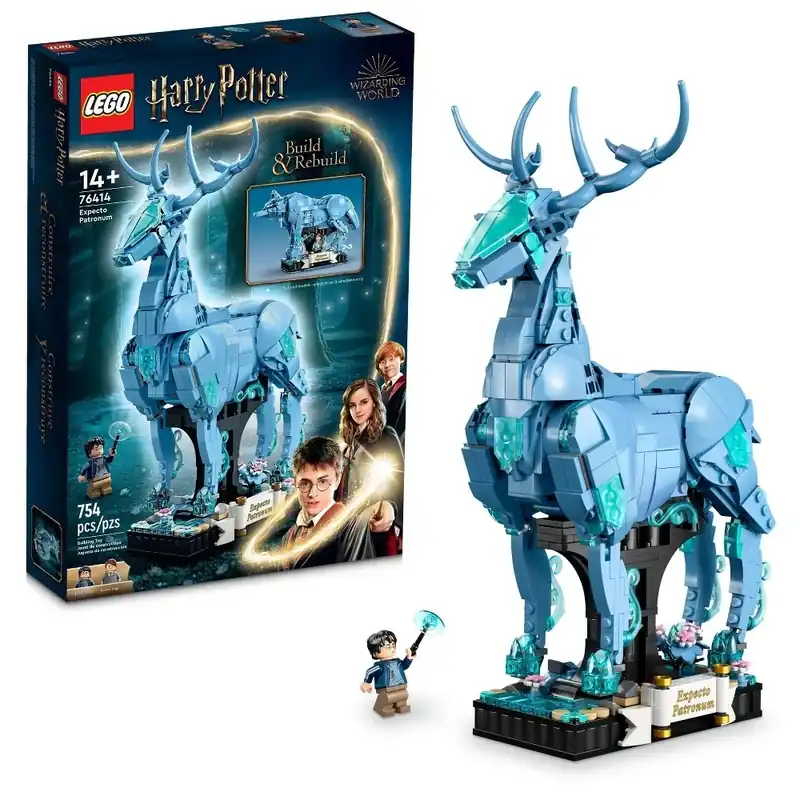 Harry Potter Expecto Patronum Build And Display Set 76414 For Creative Play