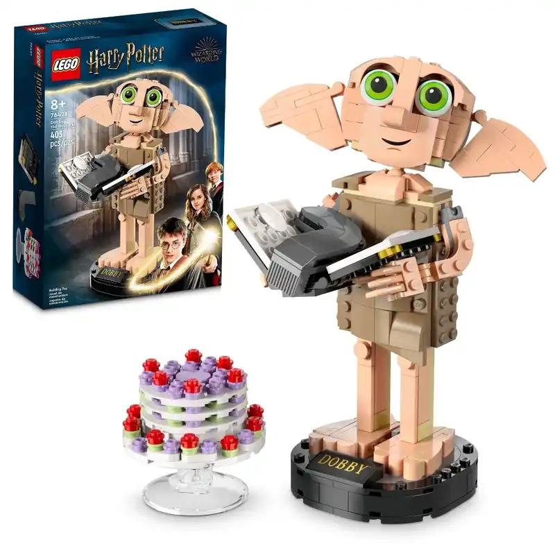 Dobby The House Elf Toy Multicolored 403 Pieces Model 76421