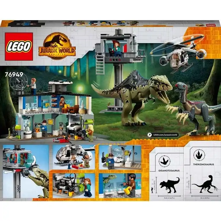 Giganotosaurus & Therizinosaurus Attack