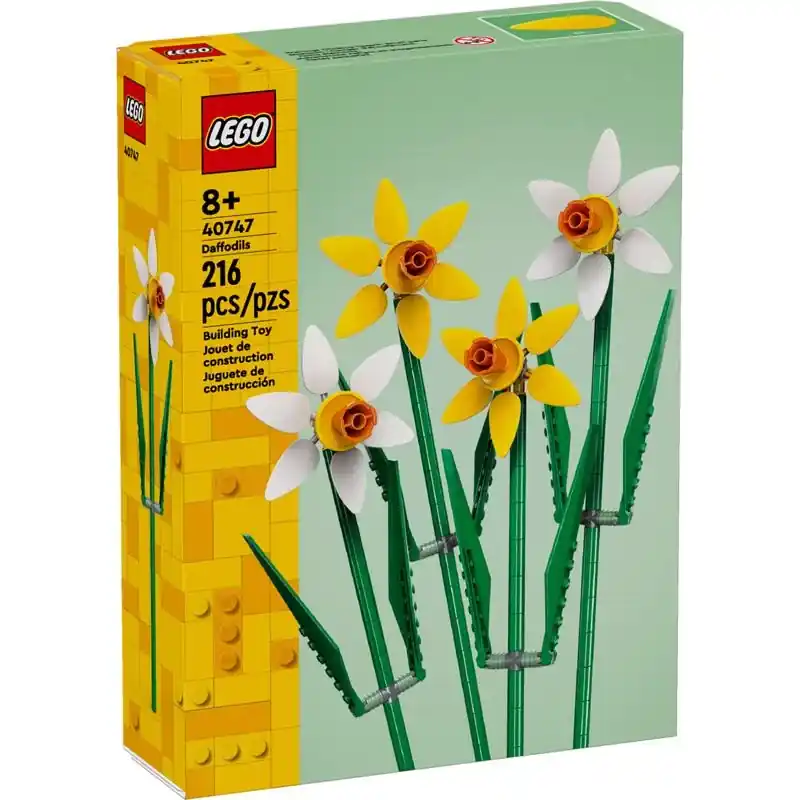 Botanicals Daffodils Building Set Multicolor 216 Pc