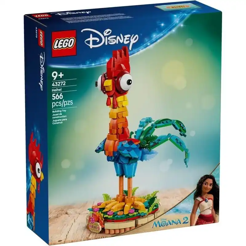 Disney Heihei 566‑piece Building Set – Creative Play For Ages 9+