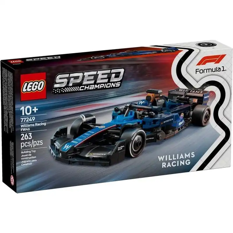Speed Champions William Racing Fw46 – 263‑piece Buildable Race Car