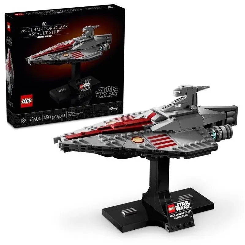 Star Wars Acclamator‑class Assault Ship 450‑piece Building Set