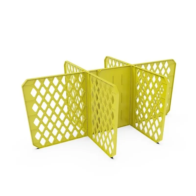 Organize‑it 27‑gal Yellow Storage Tote Divider – 15" H X 8" W X 2" D