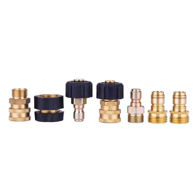 4500 Psi Quick Connect Kit – Heavy‑duty Brass Fittings