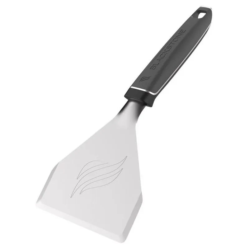 Black‑silver Plastic & Stainless Steel Dough Scraper – 1‑piece Kitchen Tool