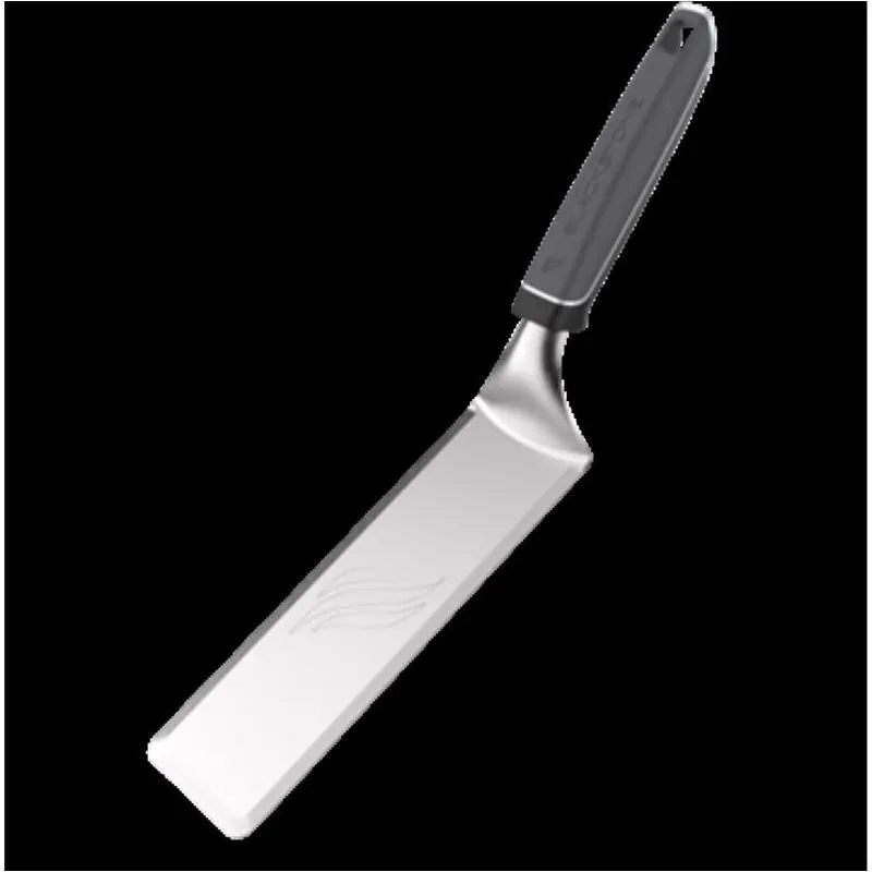 Iron Forged Heat‑resistant Grill Spatula – Black/silver