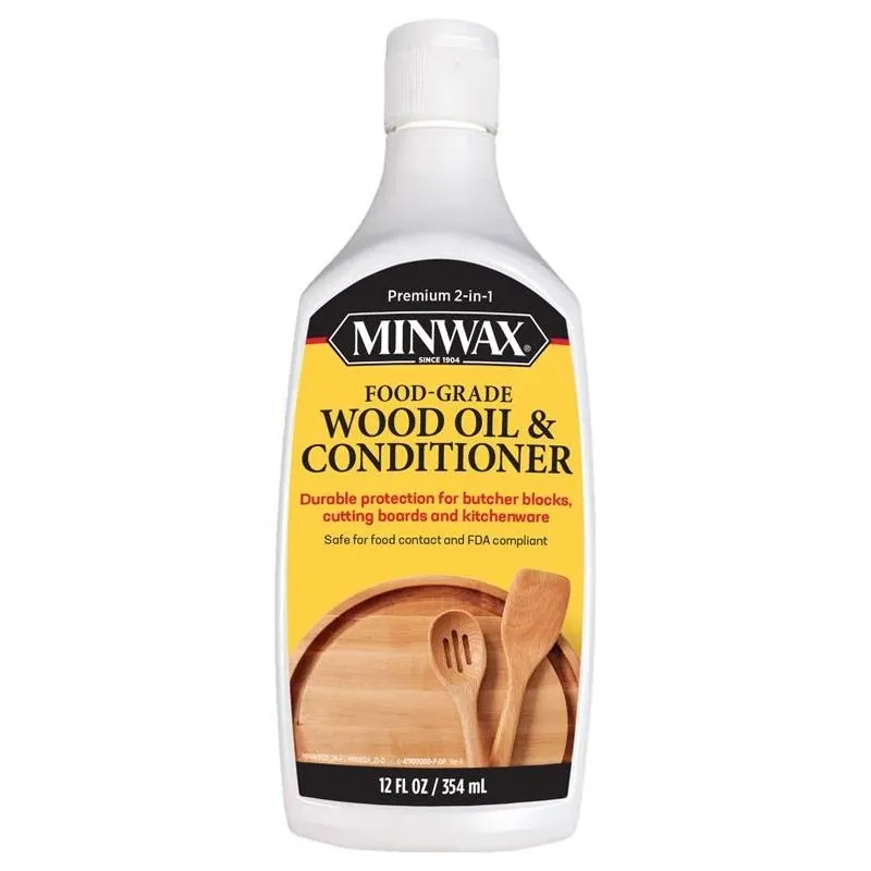 Food‑safe Clear Wood Oil & Conditioner – 12 oz