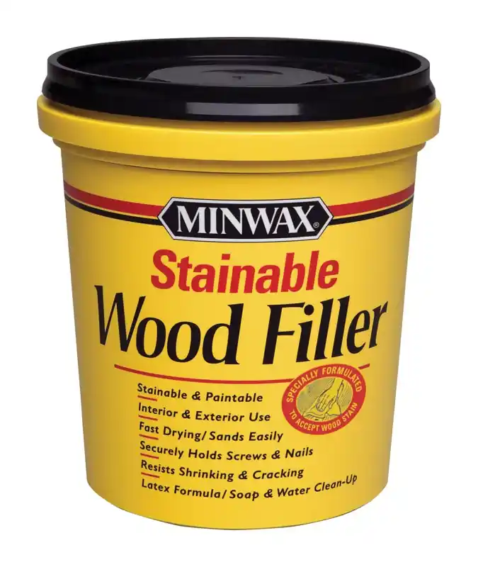 Latex Wood Filler, Stainable, Lb.