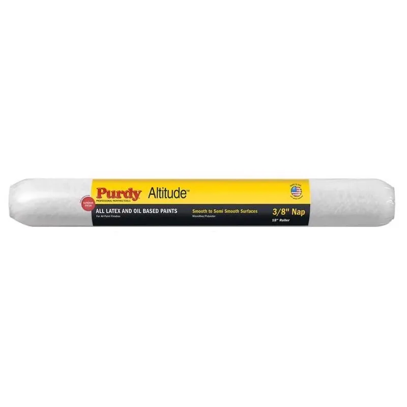 Altitude 18" Poly Micro Paint Roller – 3/8" Nap, Regular Cover – 1 Pack