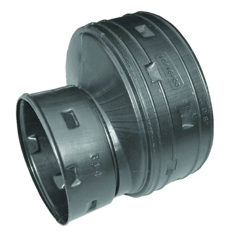 3 In. Snap X 4 In. D Snap Polyethylene 4-1/2 In. Coupler 1 Pk