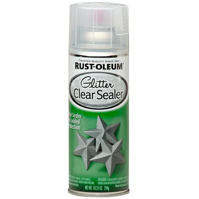 Specialty Glitter Spray Sealer, Clear, 10.25-oz.