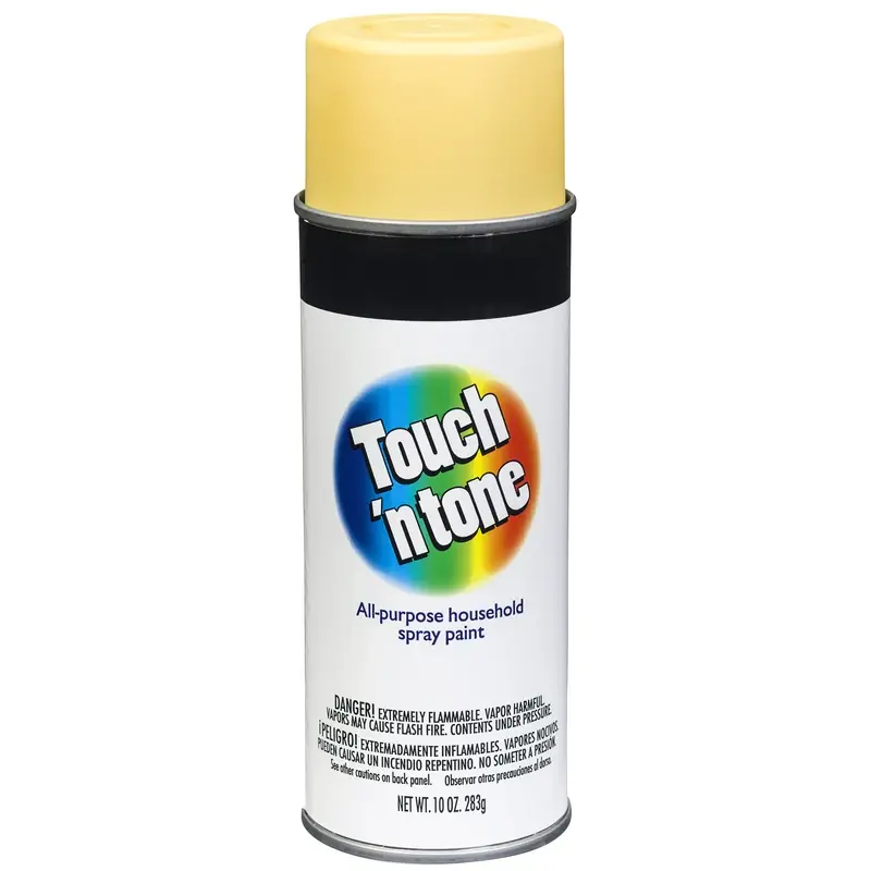 Touch ‘n Tone Spray Paint, Canary Yellow, 10-oz.