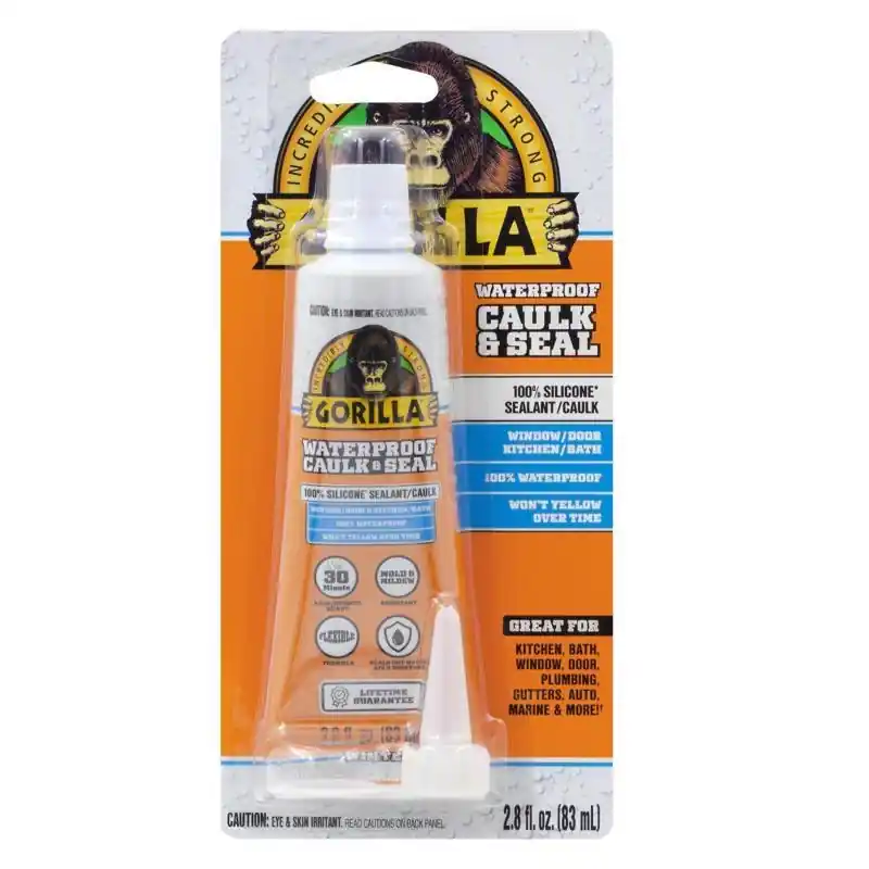 White Silicone All Purpose Sealant 2.8 Oz