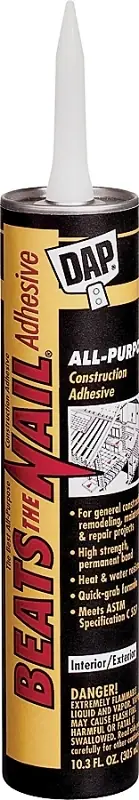 Beats The Nail Construction Adhesive, 10.3-oz.