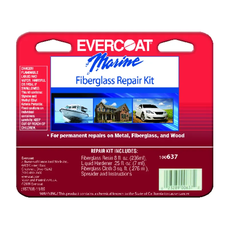 Marine Fiberglass Repair Kit - 8 Ounce - Model 100637