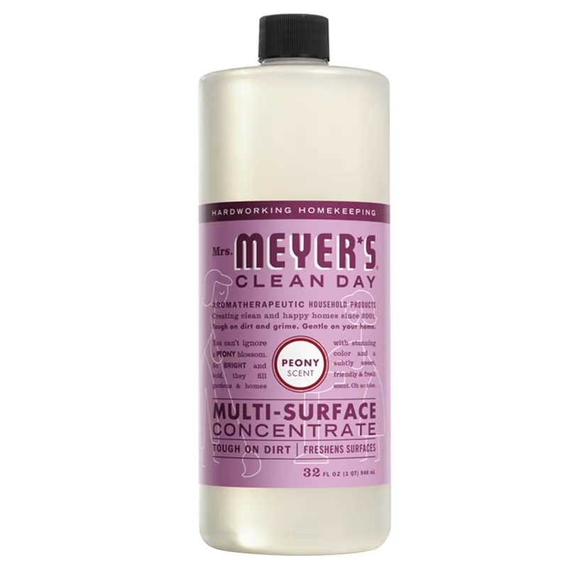 Clean Day Peony Scent Concentrated Multi-surface Cleaner Liquid 32 Oz