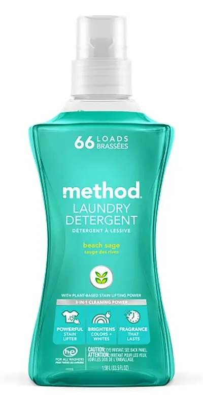 Beach Sage Scent Laundry Detergent Liquid 53.5 Oz 1 Pk