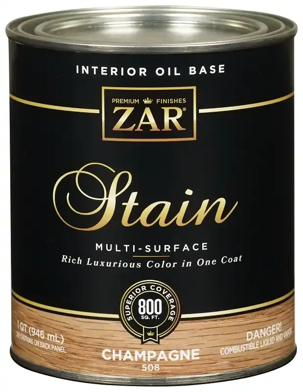 Interior Wood Stain, Champagne, Qt.