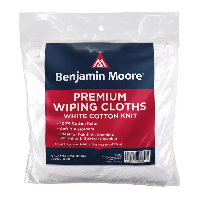 Cotton Knit Wiping Rags 14 In. W X 18 In. L 10 Ct