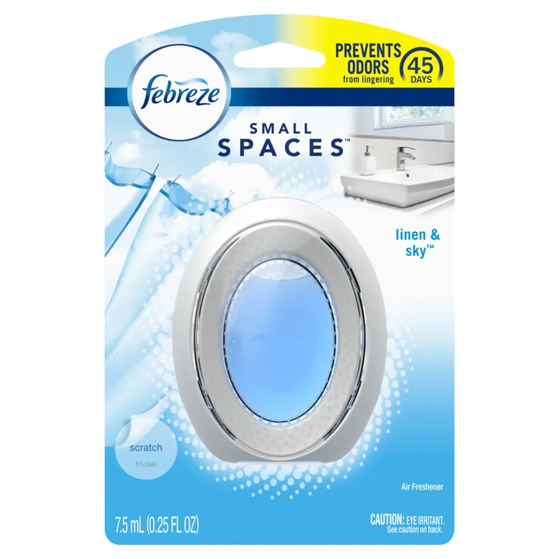 Small Spaces Linen & Sky Scent Air Freshener 0.25 Oz Liquid