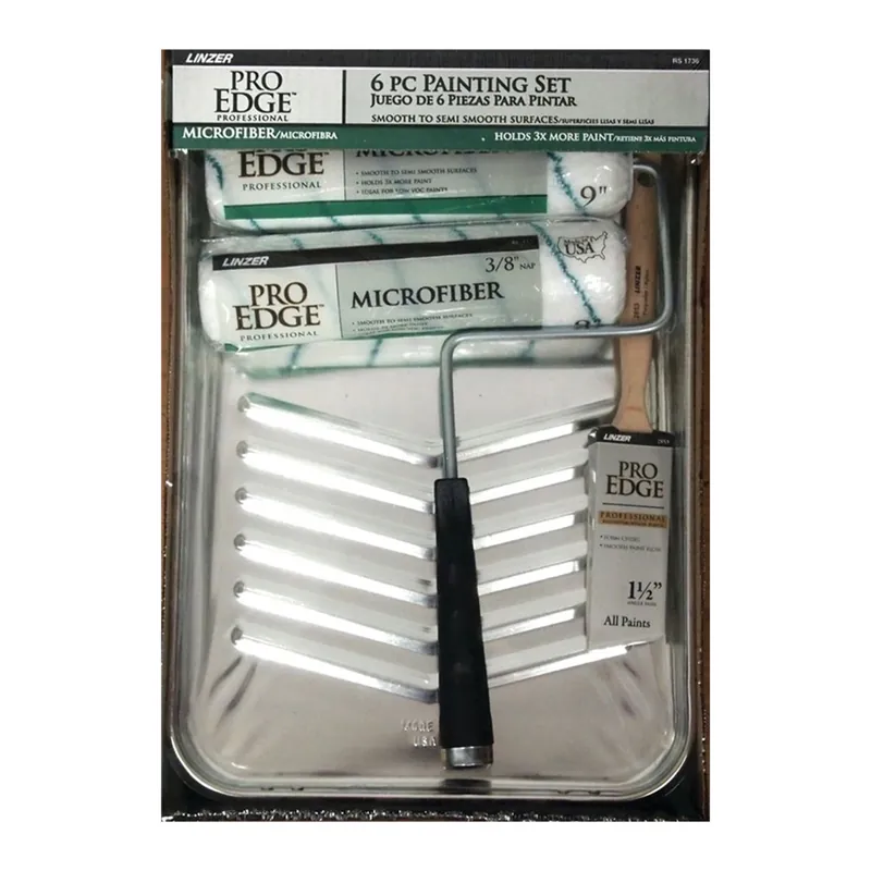 Pro Edge Metal 11 In. W X 15 In. L 1 Qt Paint Tray Set
