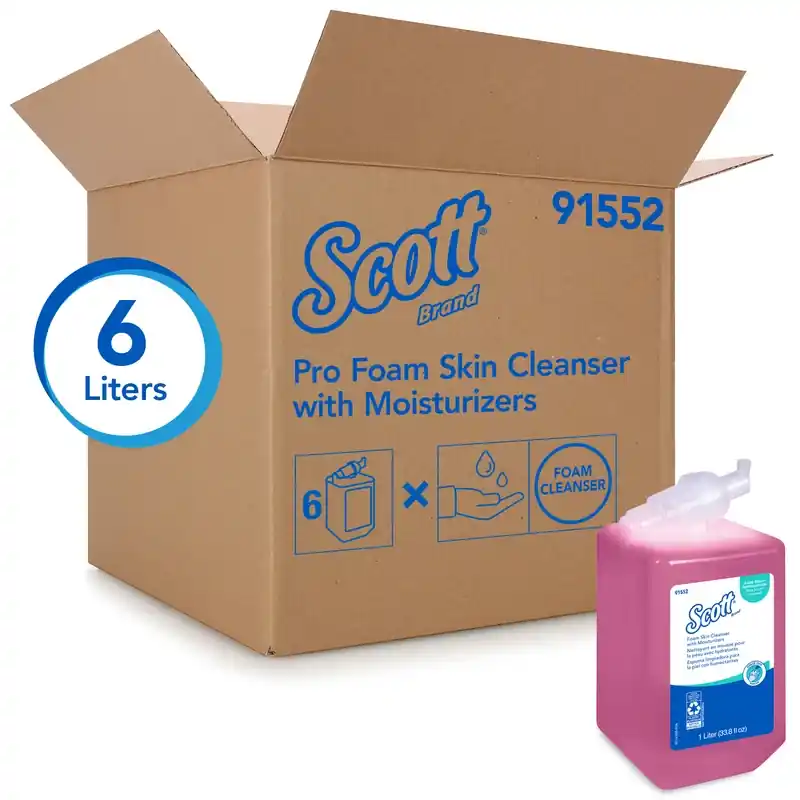 Floral Scent Hand Soap 1 Liter With Moisturizers And Pump