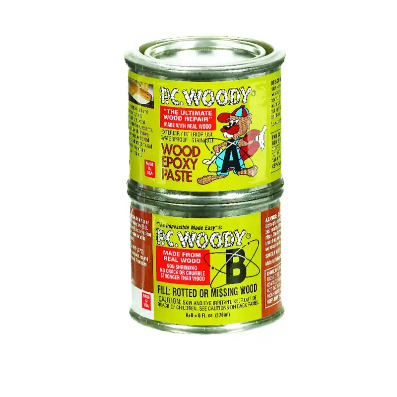 Wood Epoxy Paste, 6-oz.