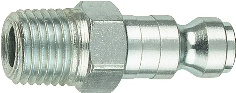 3/8 In. Mnpt T-style Steel Air Plug - Model 12-605