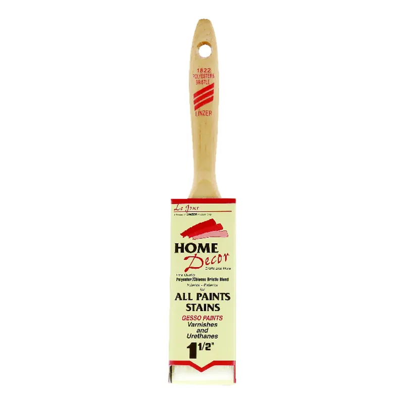 Home Decor 1-1/2 In. Flat Paint Brush