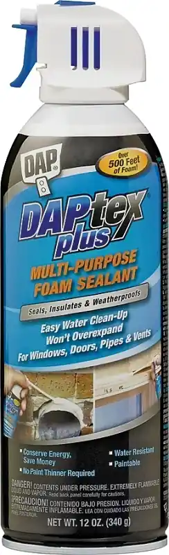 Tex Plus Window & Door Latex Foam Sealant, 12-oz.