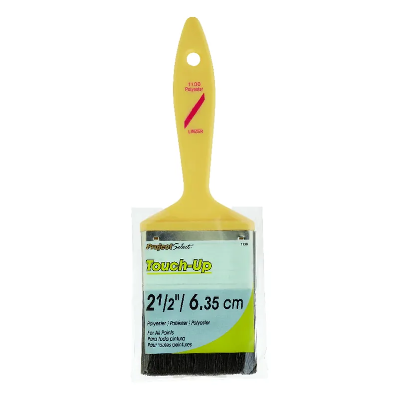 Project Select 2-1/2 In. Flat Touch-up Paint Brush With Polyester Bristles