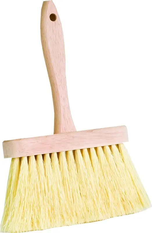 6-1/2 In. Masonry Brush With Wood Handle And Synthetic Bristles