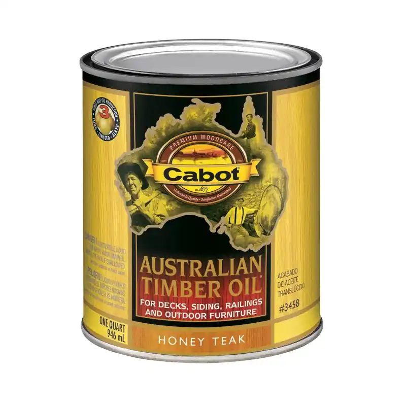 Australian Timber Oil, Honey Teak, 1-qt.