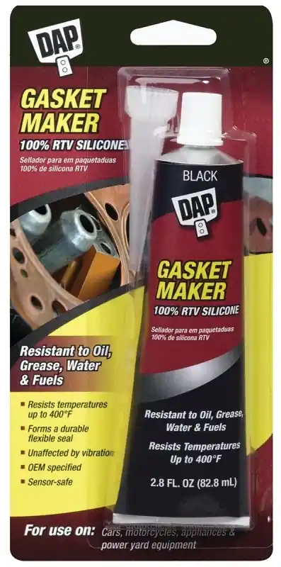Gasket Sealant, Silicone Rubber, 2.8-oz.
