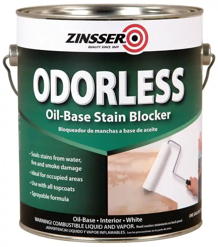 Bulls Eye Odorless Stain Blocker, Bright White, 1-gallon