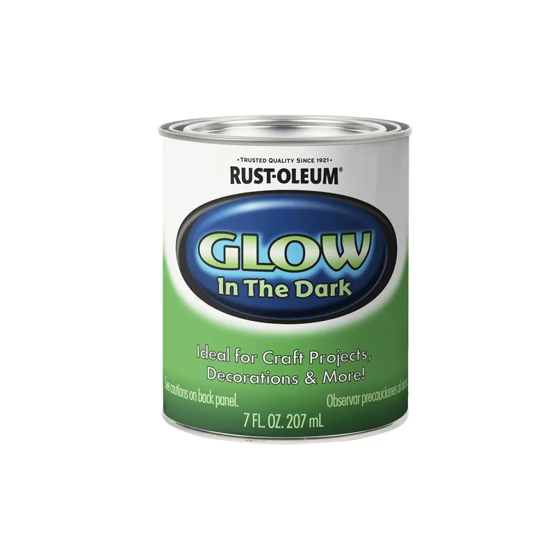 Glow-in-the-dark Interior Latex Paint, 1/2-pt.