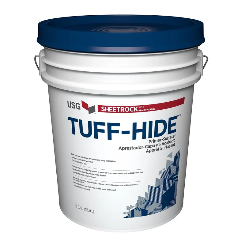 Tuff-hide White Flat Latex Primer 5 Gallon - Model 542728