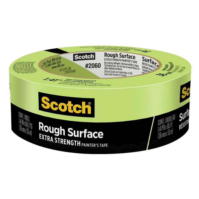 1.41 In. W X 60.1 L Green Extra Strength Painter‘s Tape 1 Pk