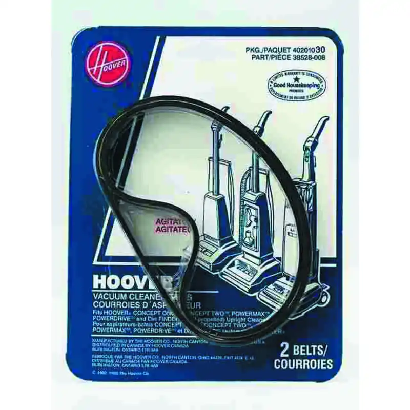 Vacuum Belt For Fits Hoover Convertible Decade 30 2 Pk 30 Flat Belts